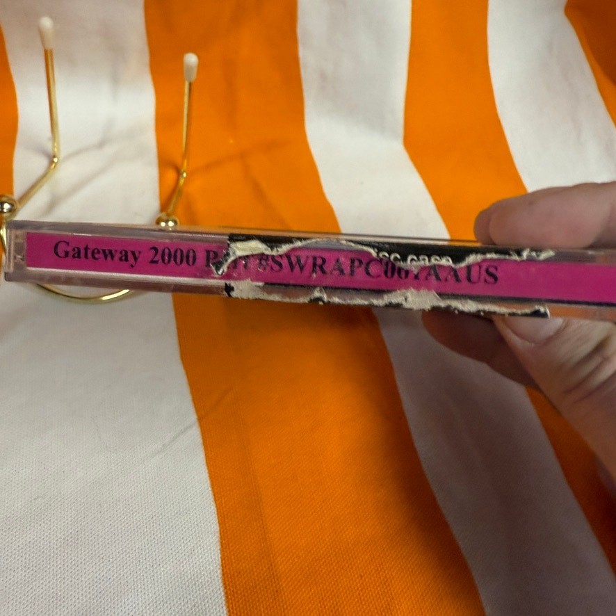 Vintage 1995 Gateway 2000 The Masters Golf Interactive PC CD-ROM Promo Software