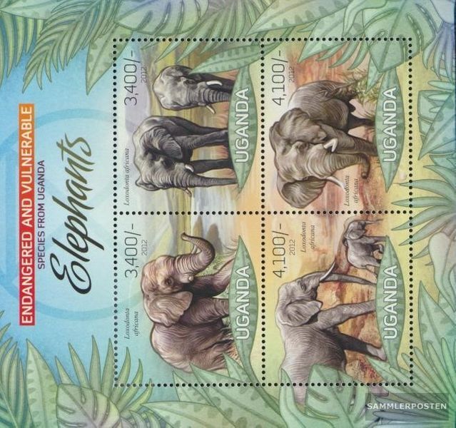 uganda 2965-2968 Sheetlet (complete issue) MNH 2012 Flora