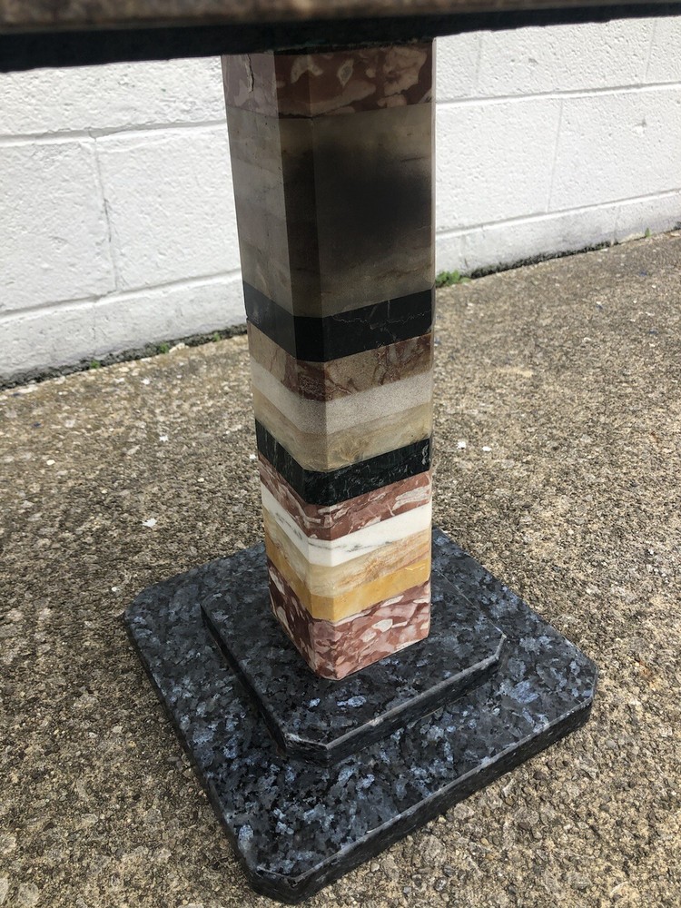 Antique Marble Side Table Italian