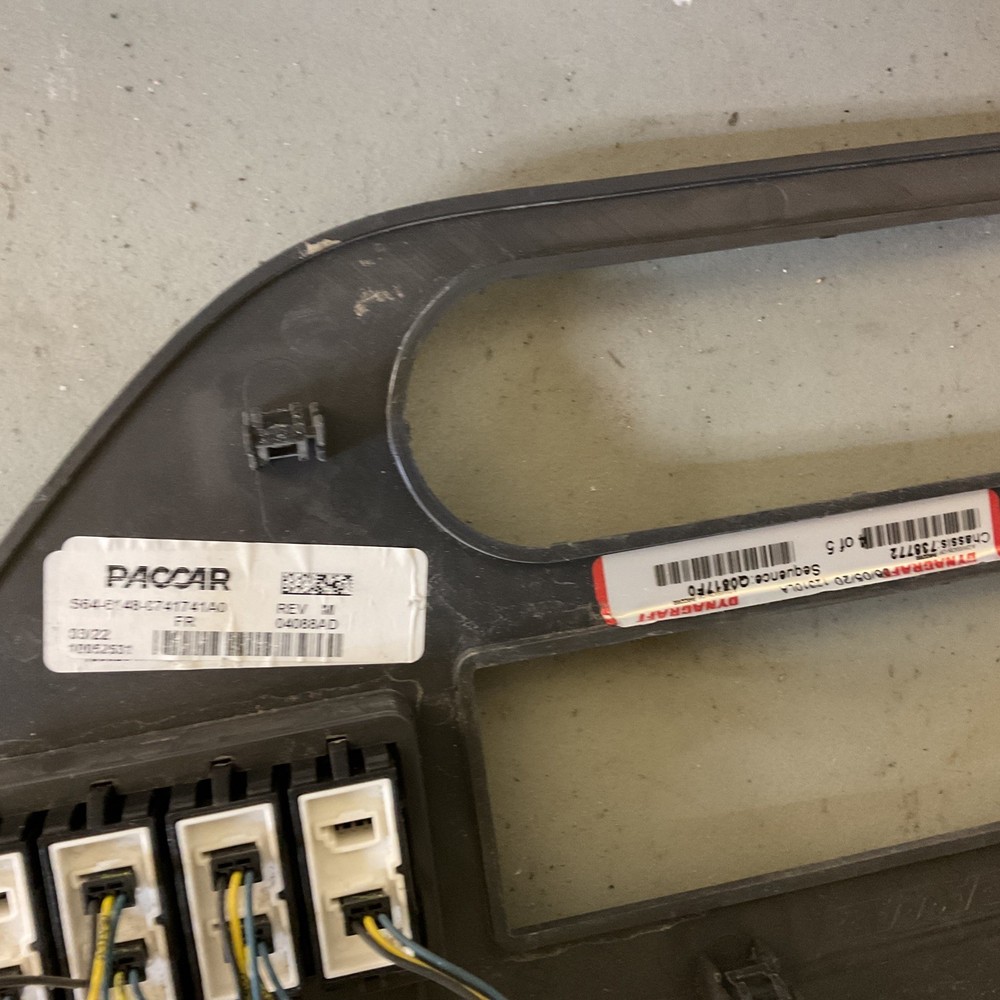 2020 Peterbilt 579 Dash Panel S64-6128-0 REV
