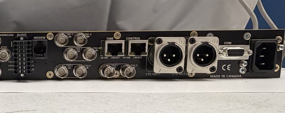 Evertz 5601MSC Master SPG/Master Clock System