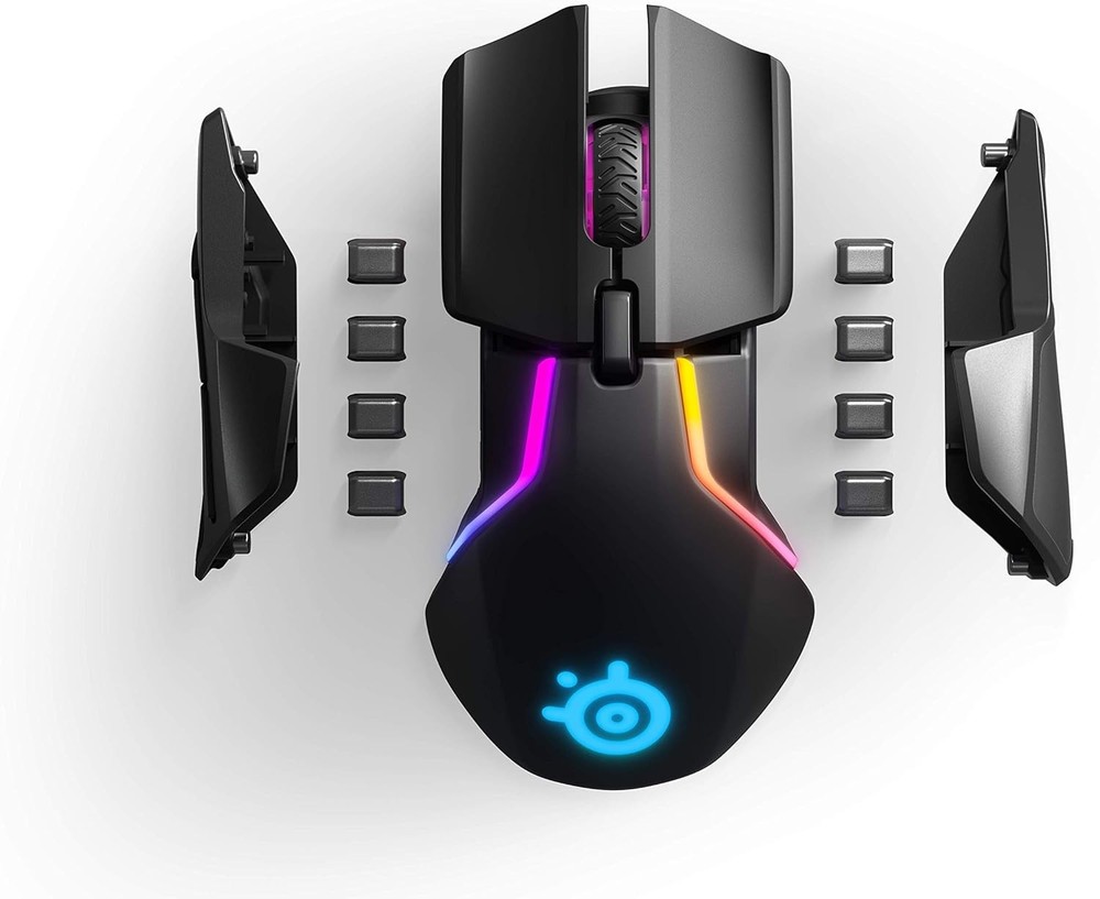 SteelSeries Rival 650 Quantum Wireless Gaming Mouse Black 62456