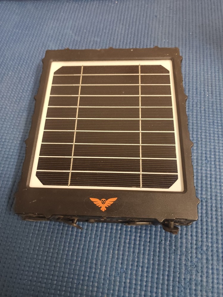 BARN OWL Trail Camera Solar Panel /USED