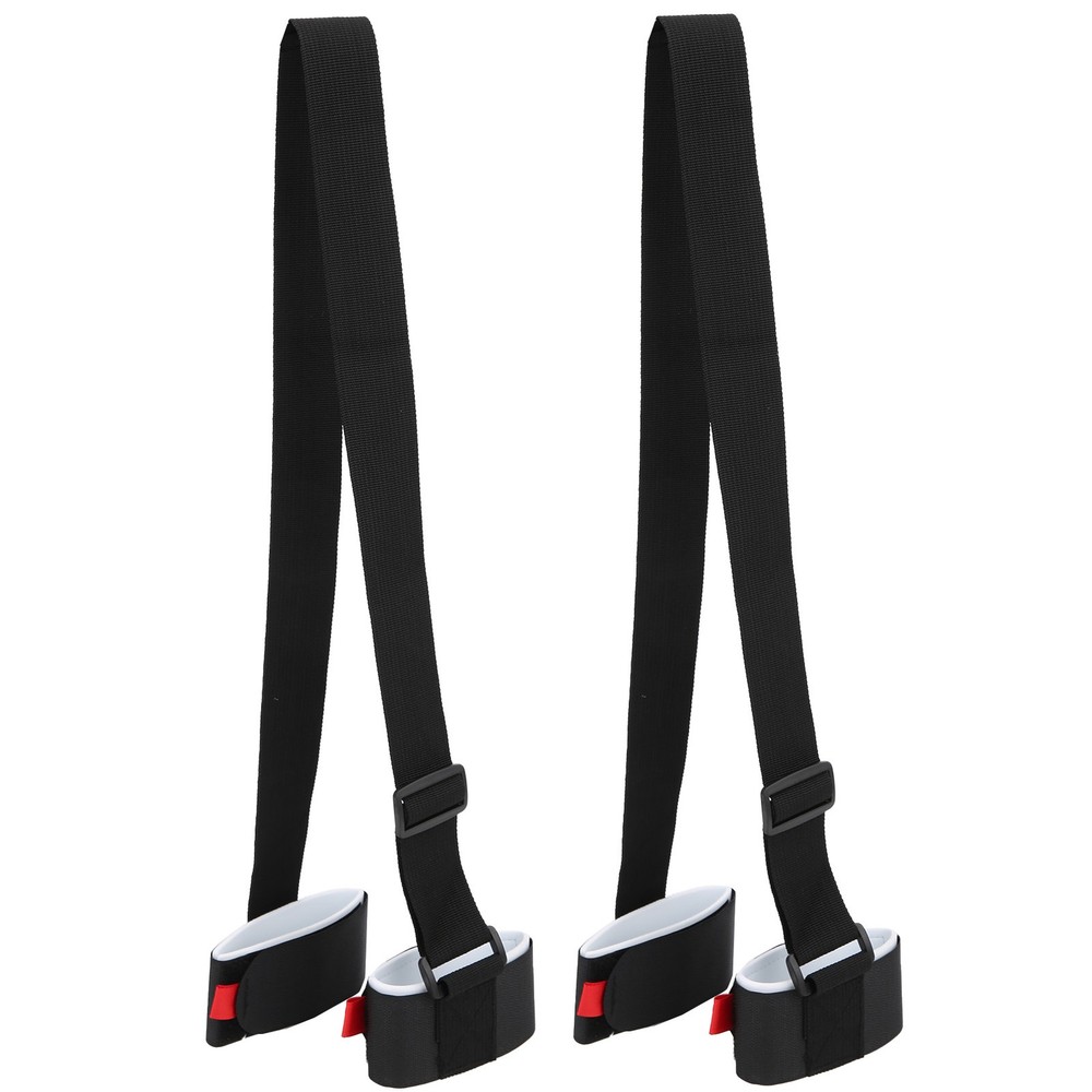 2Pcs Snowboard Shoulder Strap Double Skis Adjustable Belt AFCZ