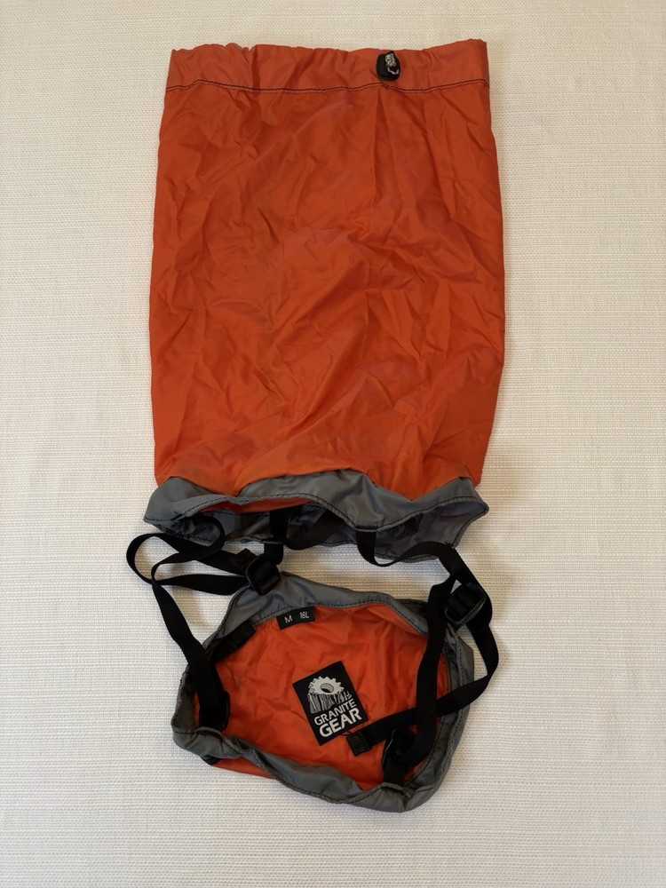 Granite Gear Round Rock Solid Compression Stuff Sack 16L Size Medium Orange