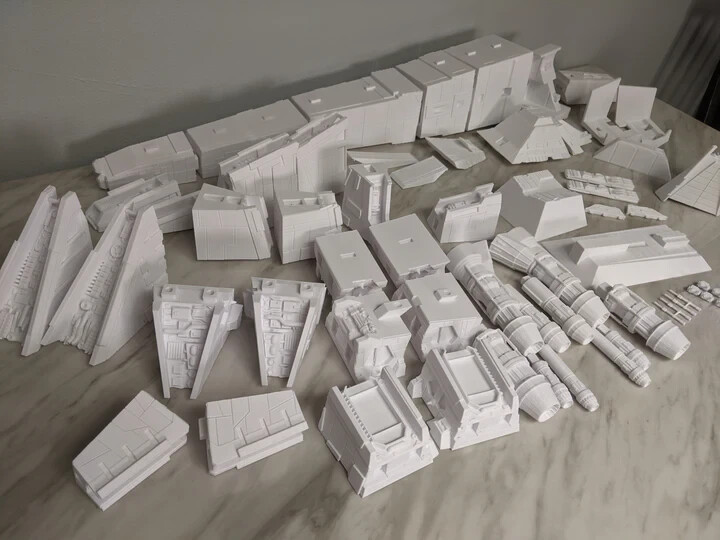 Venator Star Destroyer Ship - DIY 3d