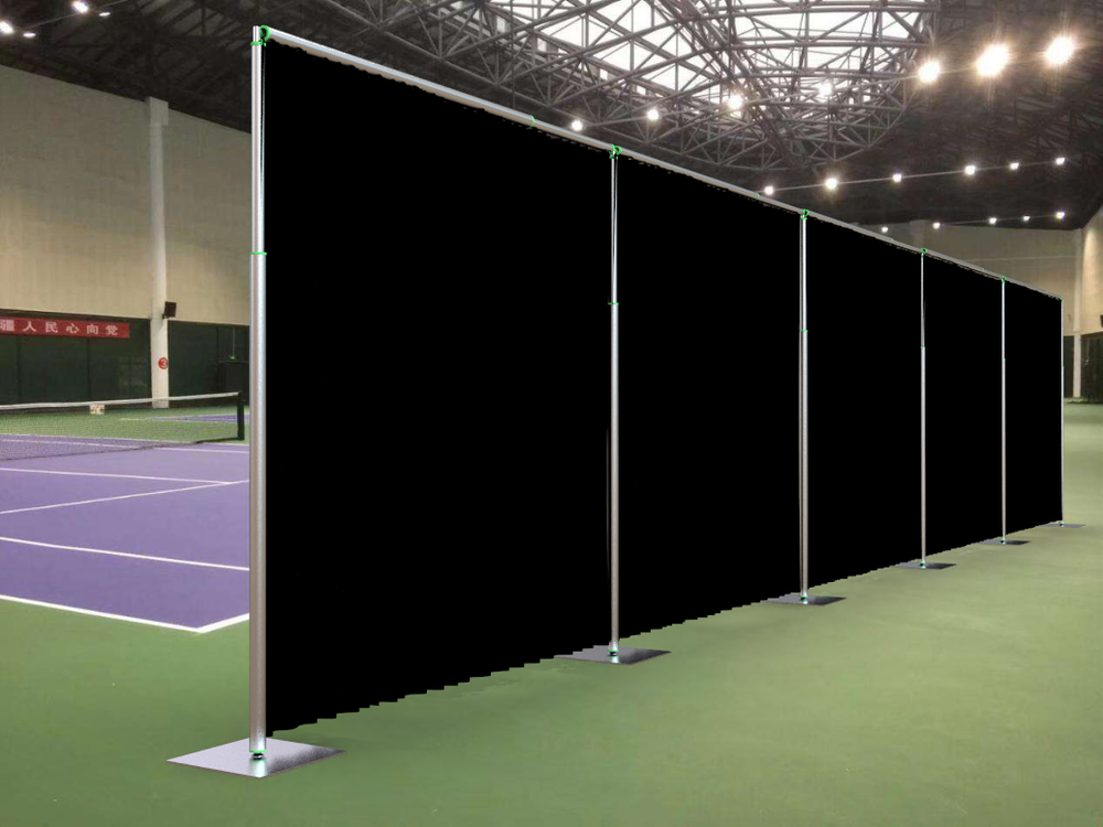 ADJUSTABLE QUICK BACKDROP KIT 10 FT TALL x 10FT-50FT WIDE PIPE WITHOUT DRAPE