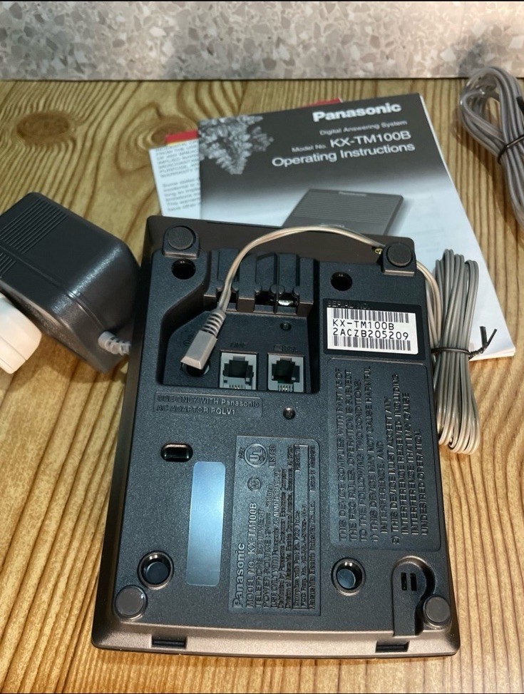 Vintage 90’s Panasonic Digital Answering Machine -WORKING-