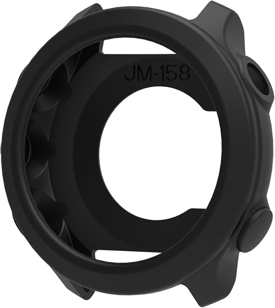 3 Pack Watch Cover Compatible with Garmin Forerunner 55 Silicone Protective Case