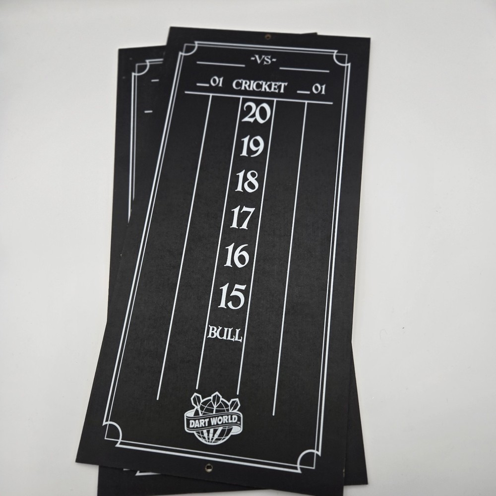 Dart World Cricket Chalkboard