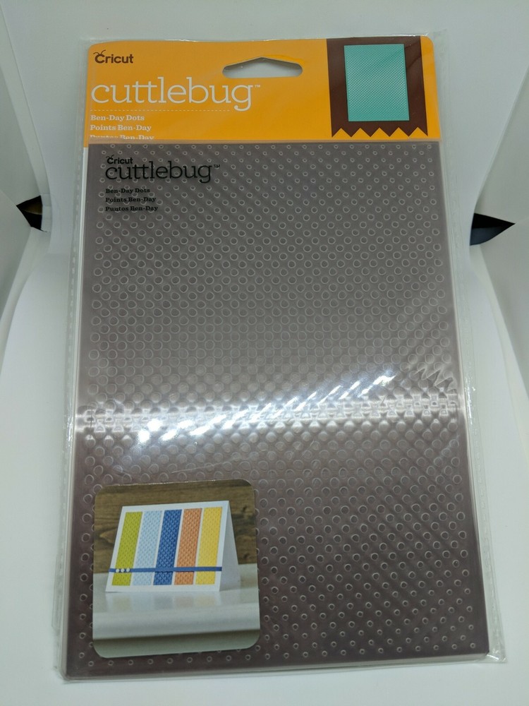 Cricut Cuttlebug Embossing Folders, 6 to choose from.
