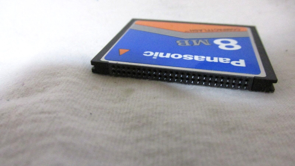 Panasonic CompactFlash Picture Card 8MB Vintage