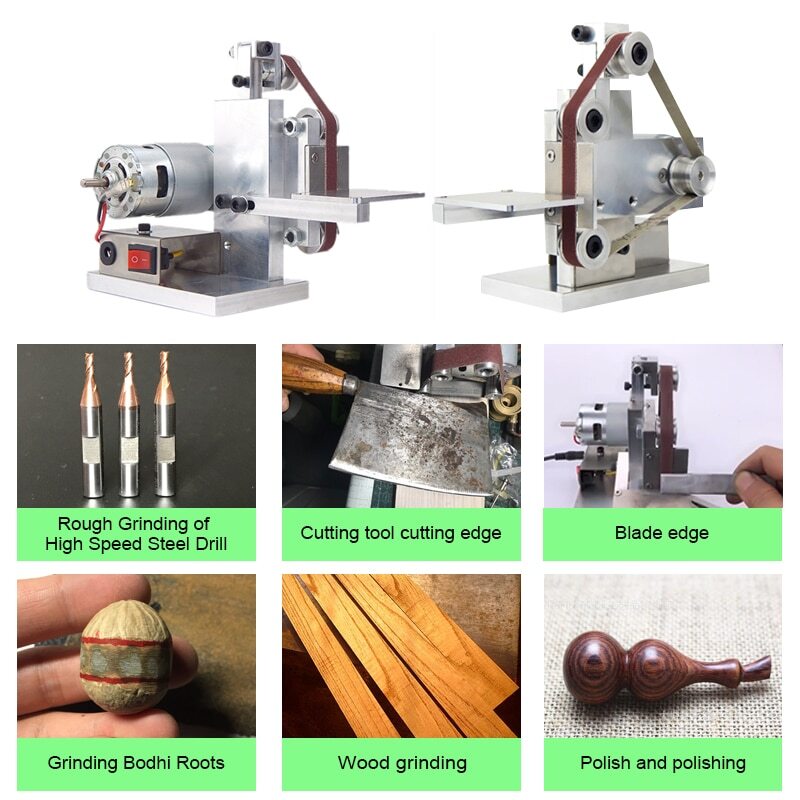 Sharpening Machine Belt Sander Machine Sanding Grinding Belt Grinding Machine