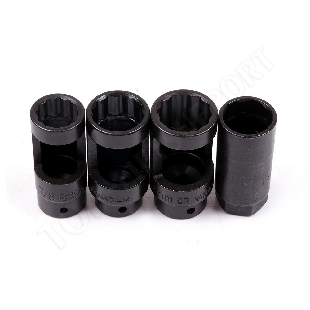 Oxygen Sensor Socket Set Sensor Oil Pressure Sending Unit Remover 10 PCS