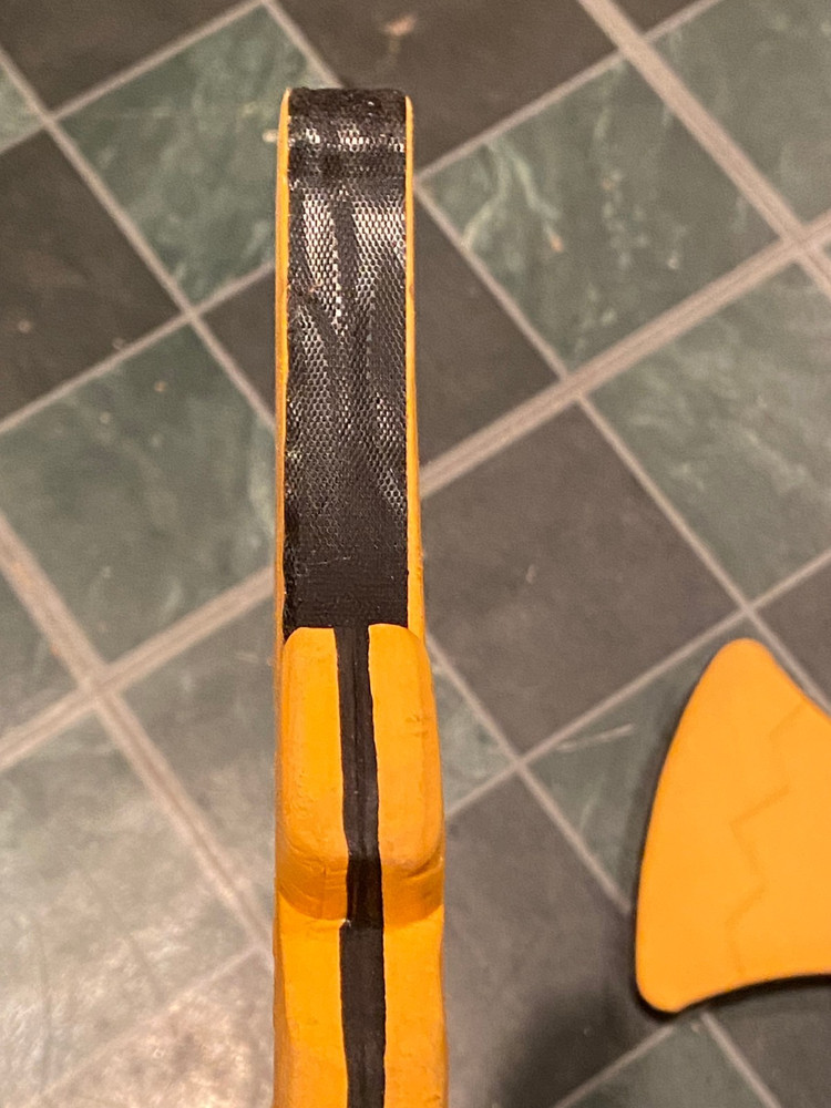 2 Foam Throwing Axe Replacements For Axe Throwing Game *Pre-Owned* o2