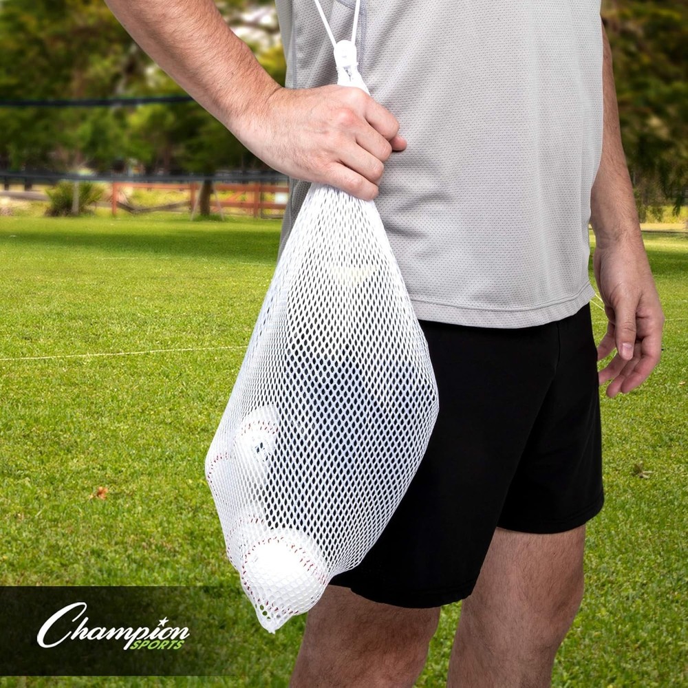 Heavy-Duty Nylon Mesh Bag with Adjustable Drawstring: Versatile Storage Solution