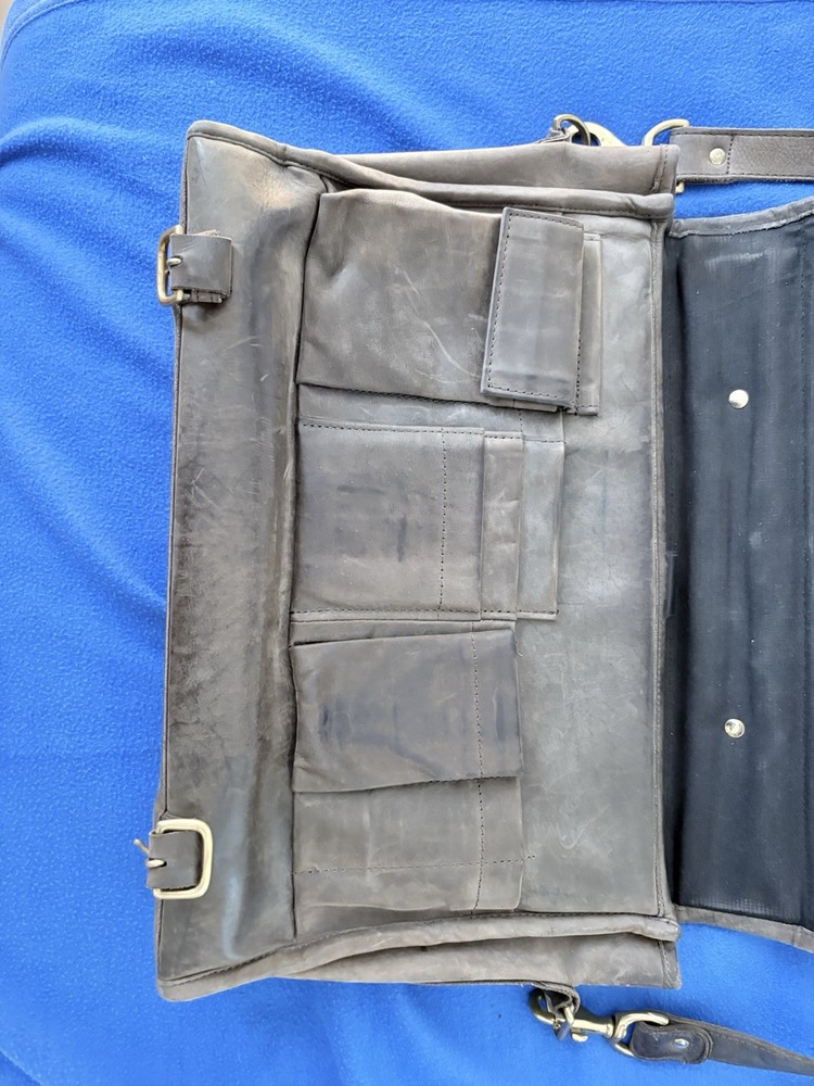 Soft Leather Briefcase From Kenya