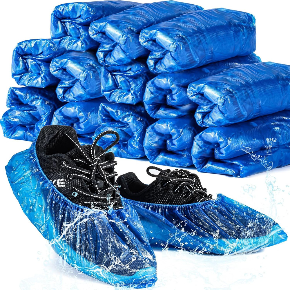 Shoe Covers - Boot Covers Plastic Disposable Waterproof Shoe Covers for Men and