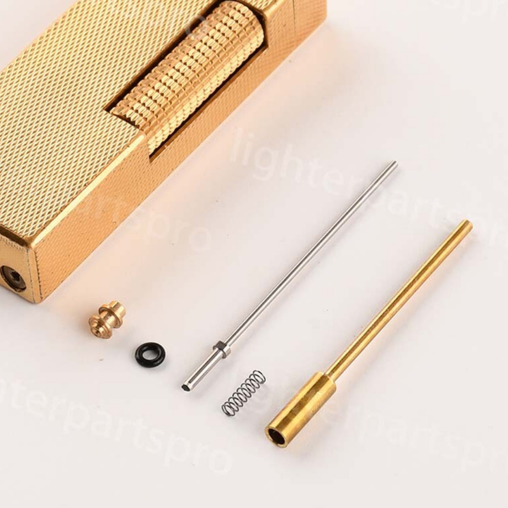 Complete Straight Regular Fire Needle System for Dunhill Rollagas Lighter Parts