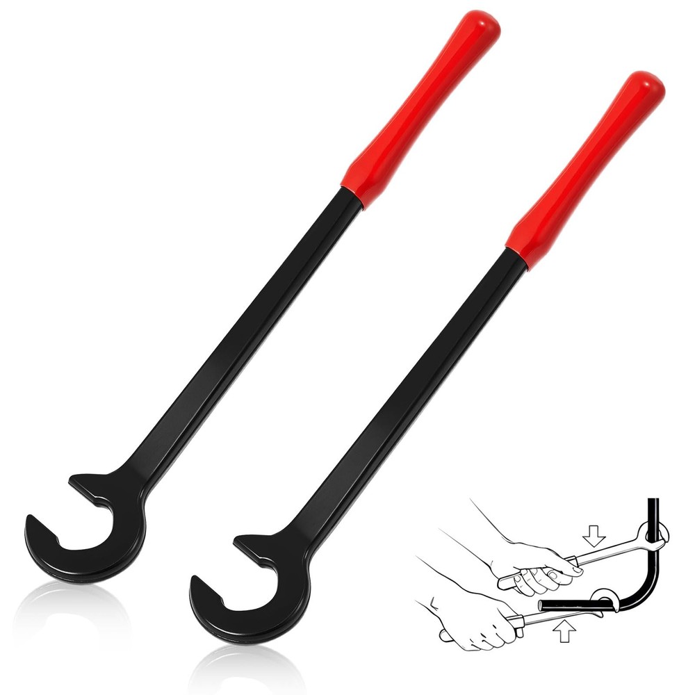 Lanties 2 Pack Cable Bender Wire Bending Tool Electrical(350 MCM,12 Inch)