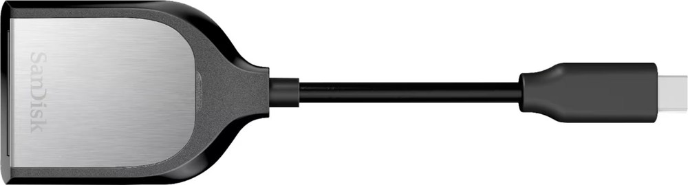 SANDISK - USB 3.0 SD UHS-II Card Reader - Silver