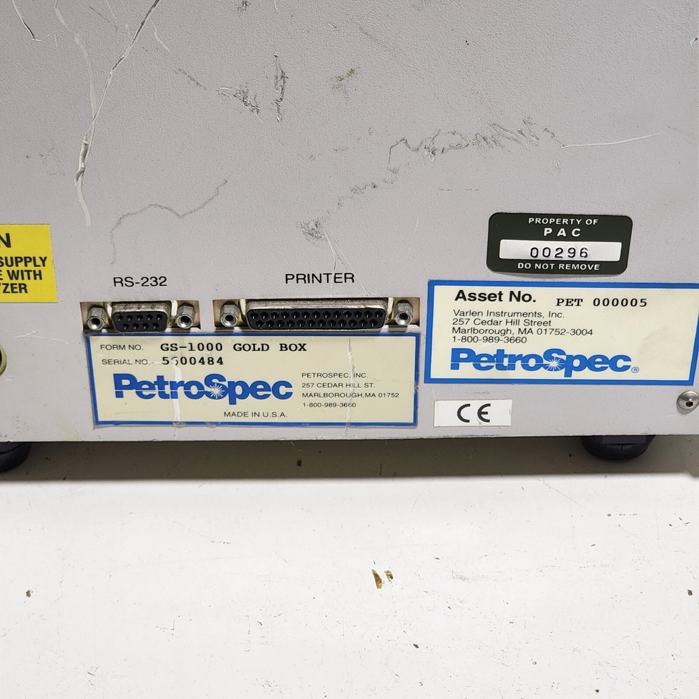 PetroSpec Fuels Analyzer GS-1000 multi-function Analyzer SOLD AS IS,UNTESTED.