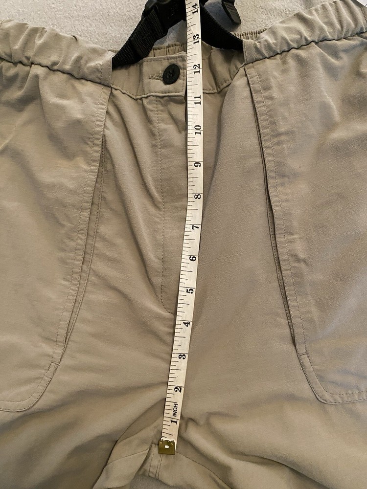 ROHAN TROUSERS SZ LARGE UPLANDERS MULTILIGHT WOMENS OUTDOORS WALK ZIP POCKETS