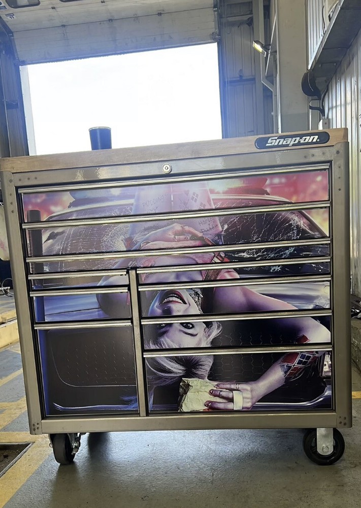 Tool Box Graphics /Decals Fits 40" Toolbox For Snap ON 40" Tool Box Split Drawer