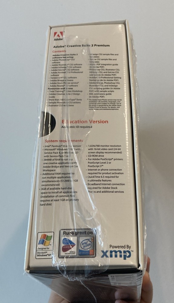 Adobe CS2 Creative Suite 2 Premium Education Version - Windows OS Version