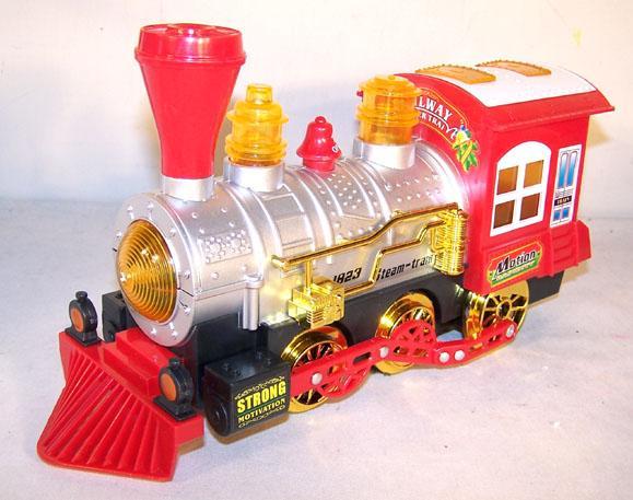 BUBBLE TRAIN ENGINE battery operated bump & go toy bubbles maker blower MACHINE