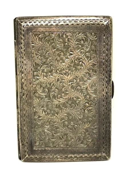 Antique Sterling Silver Vesta Case, .950 Fine Silver