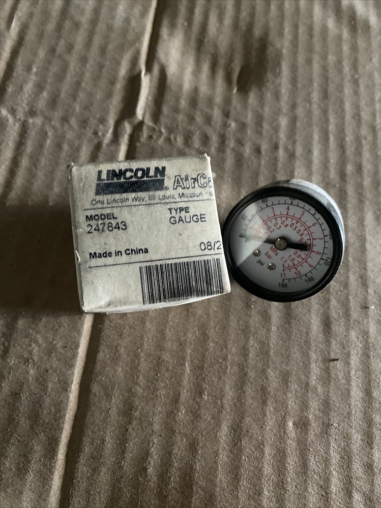 Lincoln Pressure Gauge (Model 247843)