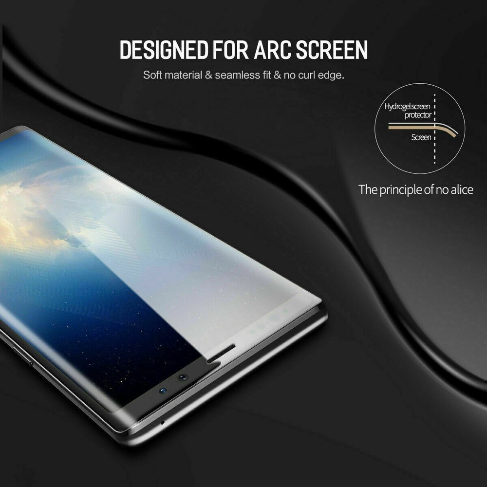 For Samsung Galaxy Note 8 Note 9 Note 10 20 Hydrogel Full Cover Screen Protector