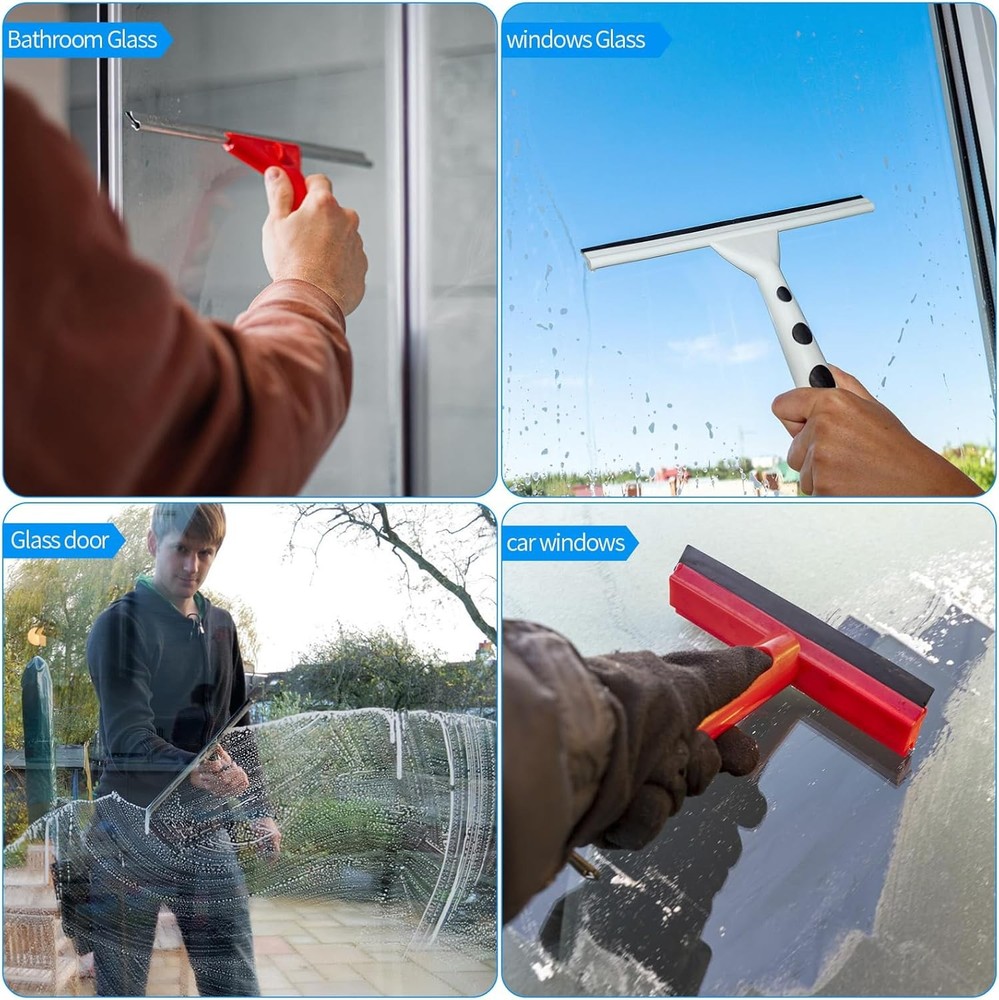 Premium Silicone Squeegee Rubber Replacement - 41in Roll | Versatile Black