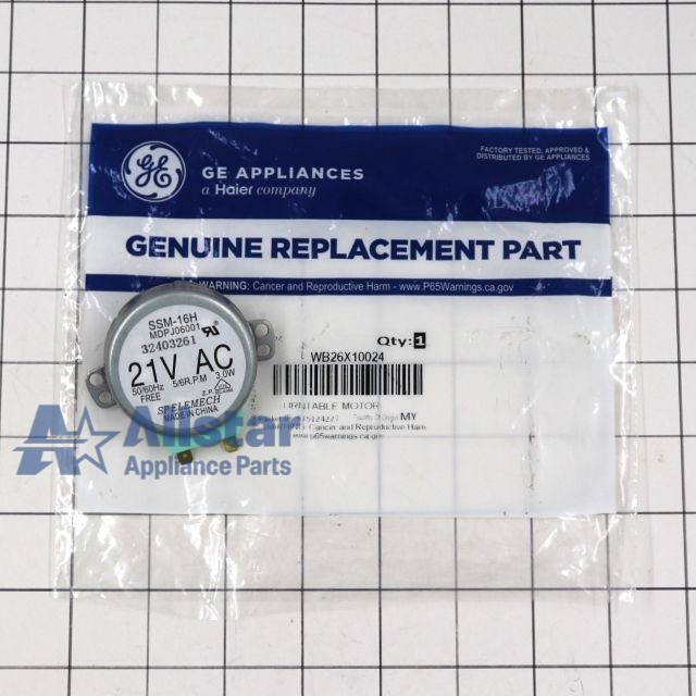 GE Microwave Turntable Motor WB26X10024