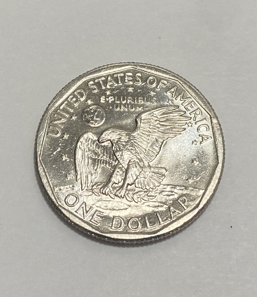 RARE, ERROR 1979 S Susan B. Anthony Dollar Type 1 Filled In Mint Error ‘S’ FG