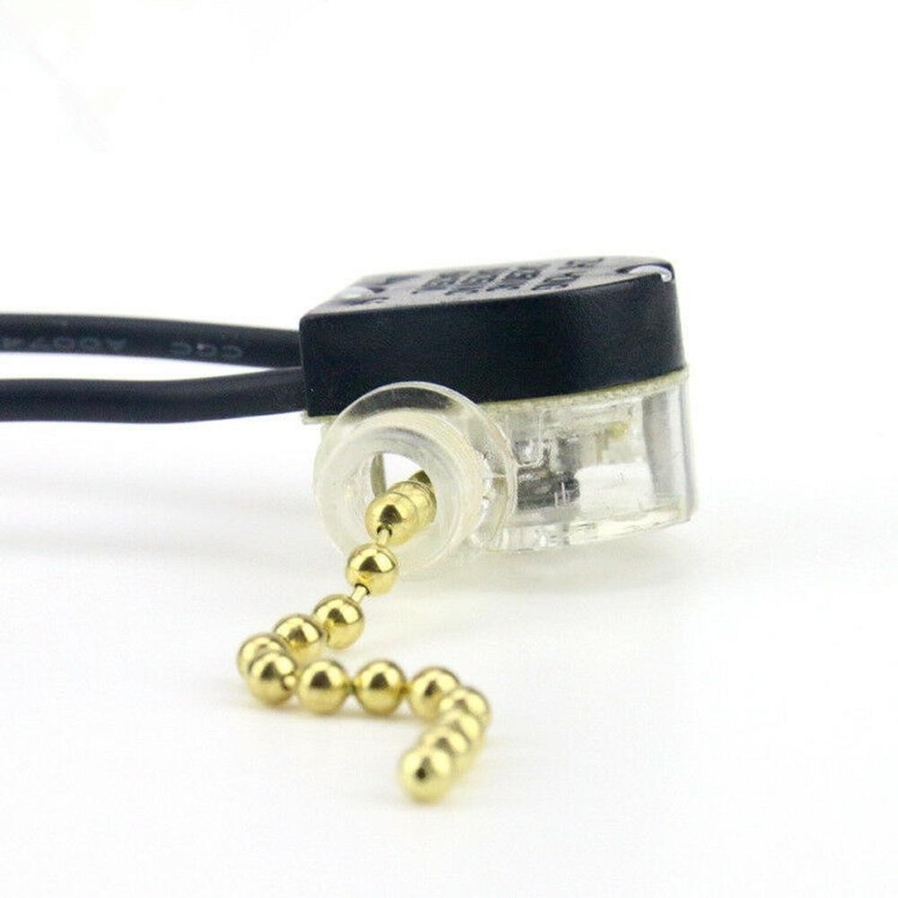 4Pcs 125V/250V 5cm/1.9" Ceiling Fan Light Wall Light Chain Type Pull Switch A