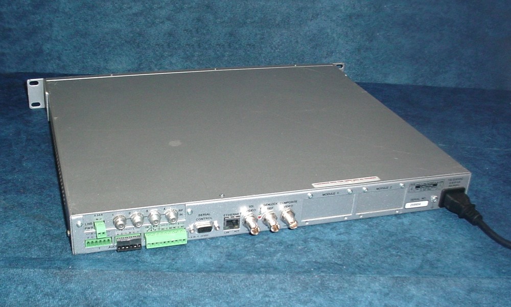 Wegener Unity 4650 Digital Media DVB Compliant Satellite IRD Receiver/Decoder