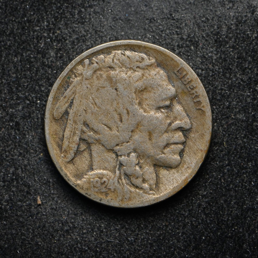 1924 Buffalo Nickel (bb14536)