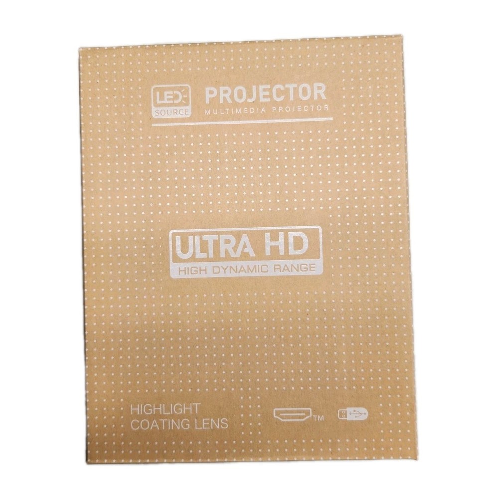 HY300 Pro Mini Projector 1080P HD LED Smart Projector HDMI USB