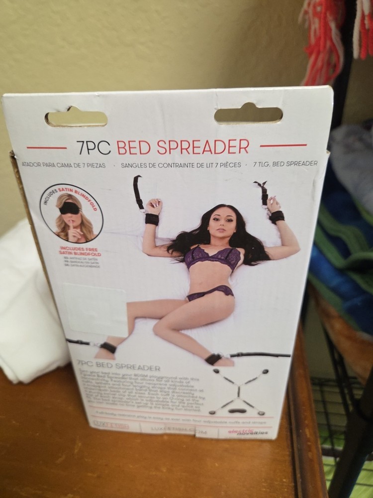 Lux Fetish 7 Pc Bed Spreader Playful Restraints