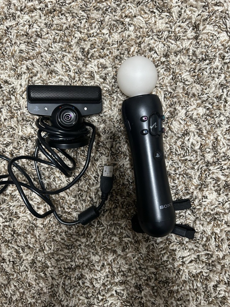 Sony PlayStation Move Bundle PS3 Motion Controller and Eye Camera
