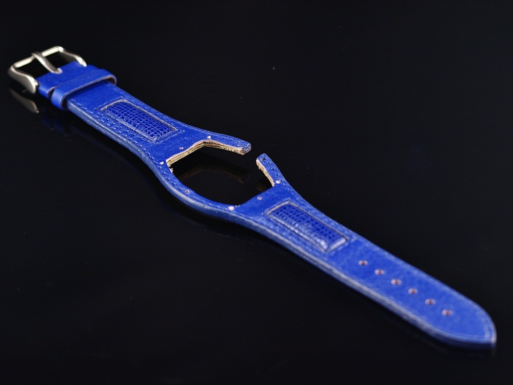 Authentic TechnoMarine Butterfly Genuine Leather Strap W/ Buckle