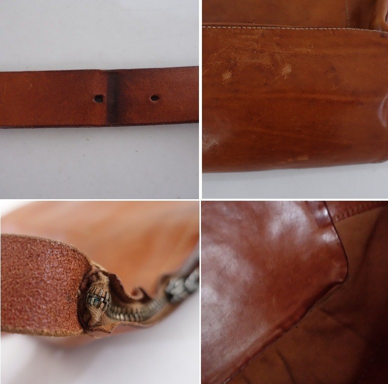 HENRY CUIR Leather Shoulder Bag