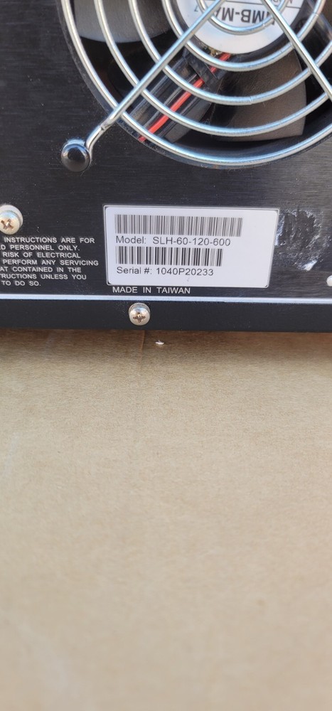 Sorensen SLH 60-120-600 Programmable DC