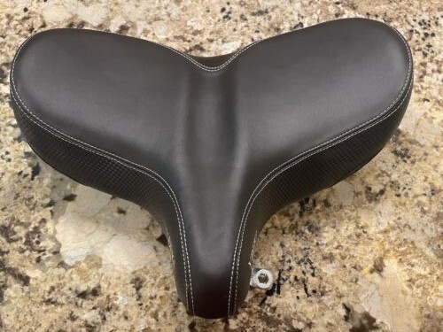 Namucuo Oversized Comfortable Replacement Bicycle Seat - New Black Saddle Type