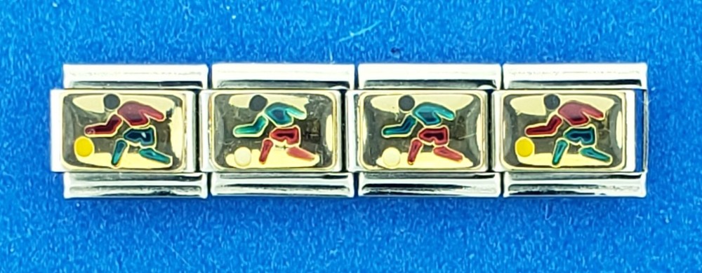 Nomination Soccer Player Charm
