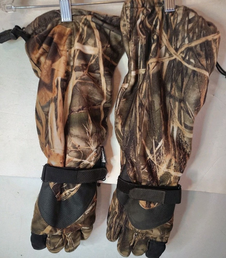 Huntworth Tule Weed Camo Thinsulate Long Gloves