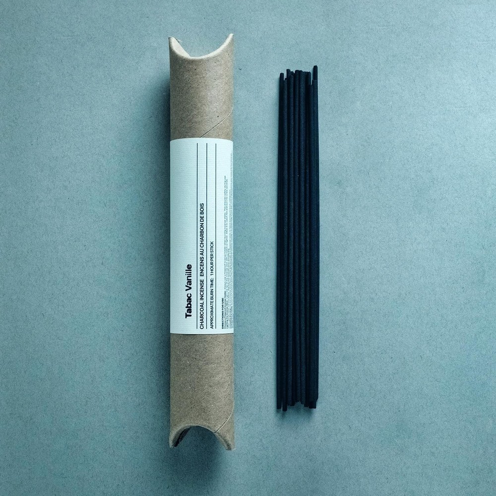 Tabac Vanille Coreless Pure Incense Sticks, Artisan-Crafted Niche Scent