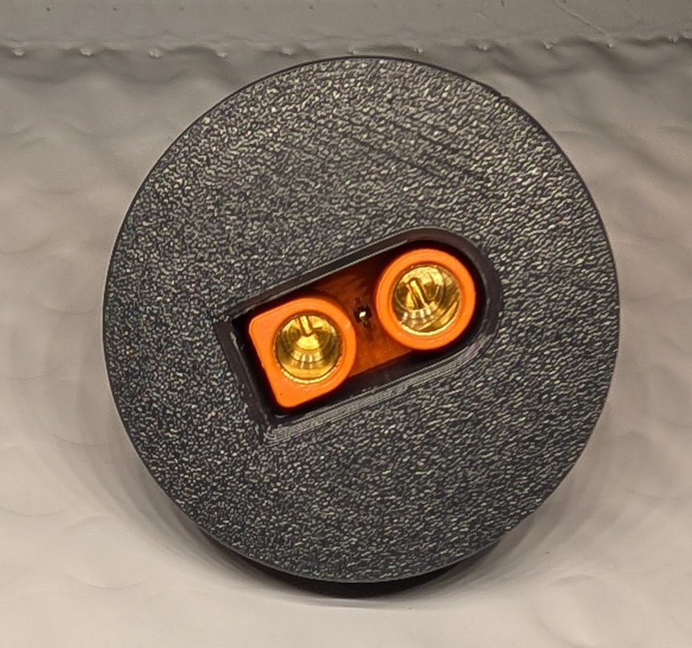 Threaded Panel Mount Adapter, IC5 Connector